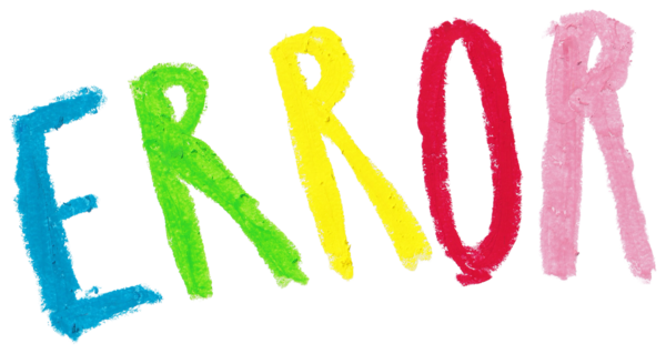 error logo